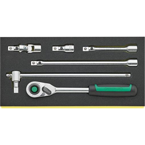 Stahlwille TCS 1/2 ZOLL-512/6 QR sada nástrčných klíčů, 96830362