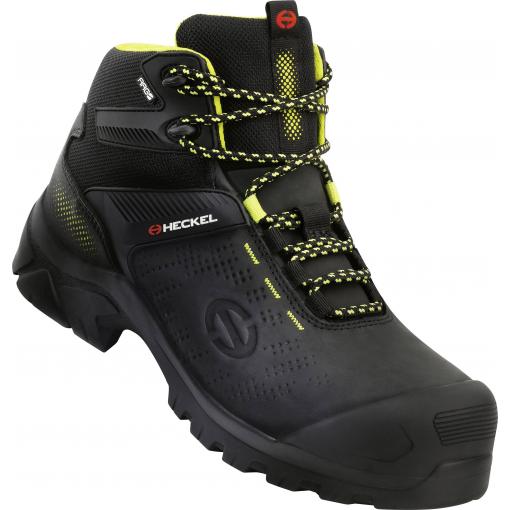 Heckel MACCROSSROAD 3.0 S3 HIGH 6731345 bezpečnostní obuv S3, velikost (EU) 45, černá, žlutá, 1 pár