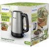 Philips Home HD9350/90 Daily rychlovarná konvice, nerezová ocel, černá, HD9350/90