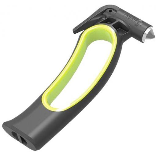 resqme 510.1400.51 Resqhammer bezpečnostní kladívko na rozbití autoskla řezák na popruhy (š x v x h) 70 x 165 x 25 mm 1 ks