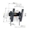 Vogels TVM 3215 TV držák na zeď 48,3 cm (19) - 109,2 cm (43) naklápěcí