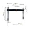 Vogels TVM 3605 TV držák na zeď 101,6 cm (40) - 254,0 cm (100)
