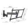 Vogels TVM 3645 TV držák na zeď 101,6 cm (40) - 195,6 cm (77) nakláněcí, naklápěcí