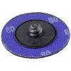 Wolfcraft 5608000 8 brousicích nástavců s otočným trnem, Ø 50 mm Průměr 50 mm