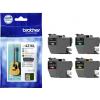 Brother Ink LC-421XLVAL originál kombinované balení černá, azurová, žlutá, purppurová LC421XLVAL
