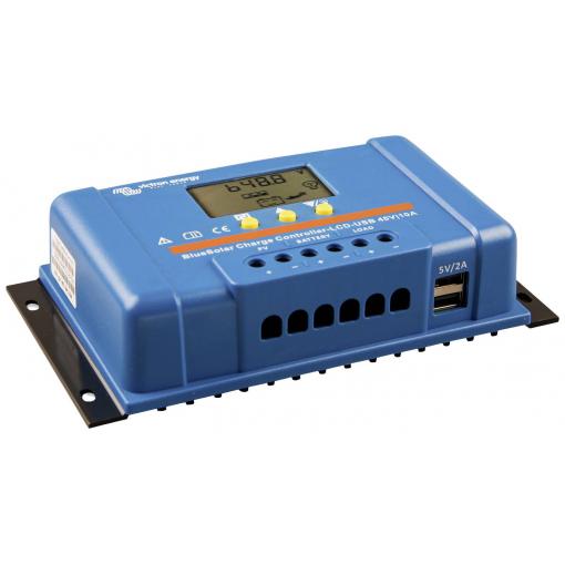 Victron Energy Blue-Solar PWM-LCD&USB solární regulátor nabíjení PWM 48 V 20 A
