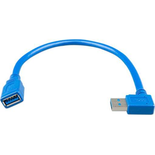 Victron Energy ASS060000100 Victron USB-Verlängerungskabel 0,3 m – rechtwinkliger Stecker Délka kabelu 0.3 m
