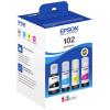 Epson C13T03R640 102 EcoTank Multipack náhradní náplň originál Epson černá, azurová, žlutá, purppurová 337 ml