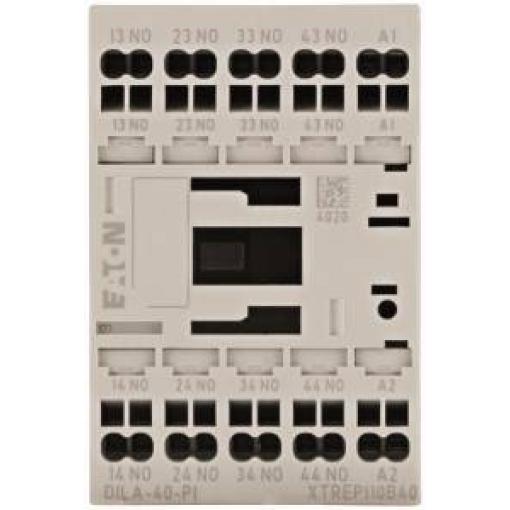 Eaton Hilfsschütz DILA-40(24VDC)-PI pomocný stykač 4 A 1 ks
