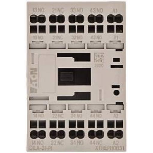 Eaton Hilfsschütz DILA-31(230V50HZ,240V60HZ)-PI pomocný stykač 4 A 1 ks