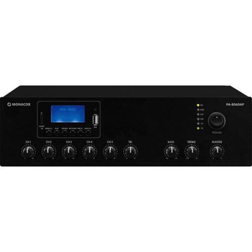 Monacor PA-806DAP ELA zesilovač 60 W 1kanálový 1zónový