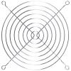 Kolink FGR-140S mřížka PC ventilátoru 140 x 140 mm