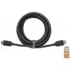 Manhattan HDMI kabel Zástrčka HDMI-A, Zástrčka HDMI-A 1.00 m černá 354837 4K UHD, Audio Return Channel, pozlacené kontakty HDMI kabel