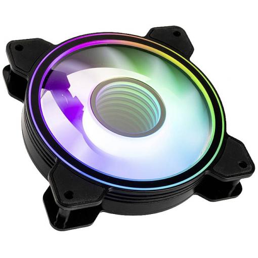Kolink UMBRA VOID 120mm PC větrák s krytem černá (š x v x h) 12.5 x 3 x 17 mm