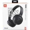 JBL Tune 510BT sluchátka otevřená (On Ear) Bluetooth® černá headset, složitelná, Indikátor nabití, Vypnutí zvuku mikrofonu