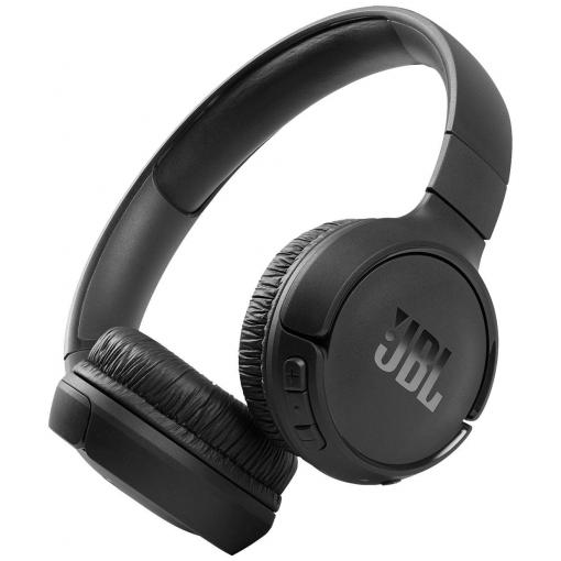 JBL Tune 510BT sluchátka otevřená (On Ear) Bluetooth® černá headset, složitelná, Indikátor nabití, Vypnutí zvuku mikrofonu