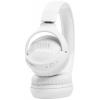 JBL Tune 510BT sluchátka otevřená (On Ear) Bluetooth® bílá headset, složitelná, Indikátor nabití, Vypnutí zvuku mikrofonu