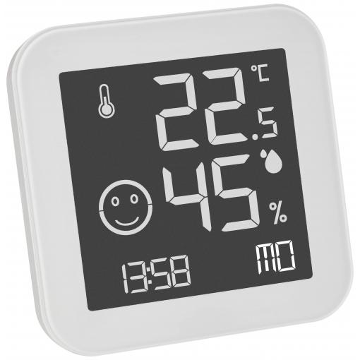 TFA Dostmann BLACK & WHITE teploměr a vlhkoměr bílá 30.5054.02