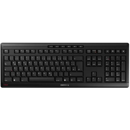 CHERRY JK-8550DE-2 bezdrátový klávesnice německá, QWERTZ černá