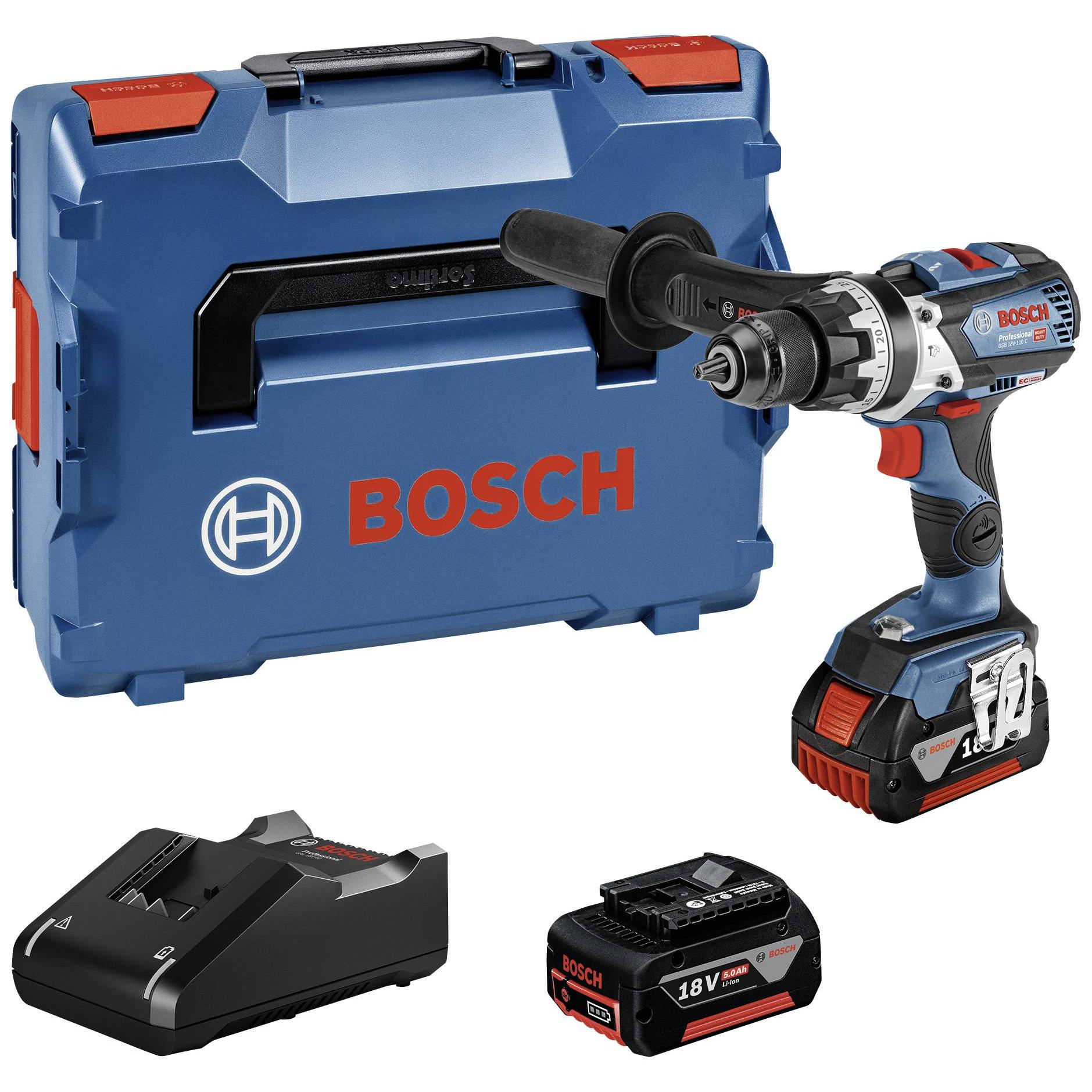 Bosch Professional GSB 18V-110 -aku Příklepový šroubovák Bezkartáčové ...