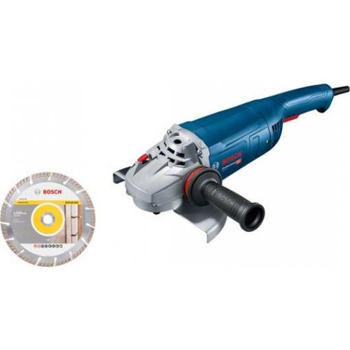 Bosch Professional GWS 22-230 J 06018C1301 úhlová bruska 230 mm vč. rozbrušovacího kotouče 2200 W