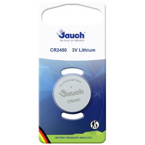 Jauch Quartz knoflíkový článek CR 2450 3 V 1 ks 610 mAh lithiová