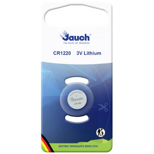 Jauch Quartz knoflíkový článek CR 1220 lithiová 40 mAh 3 V 1 ks