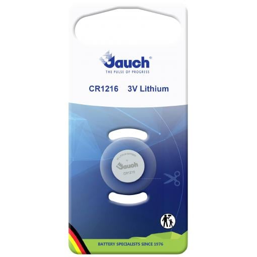 Jauch Quartz knoflíkový článek CR 1216 3 V 1 ks 30 mAh lithiová