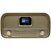 soundmaster DAB970BR1 DAB970BR1 stolní rádio, DAB+, FM, AUX, Bluetooth, CD, USB, s USB nabíječkou, vč. dálkového ovládání, funkce alarmu, hnědá