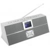soundmaster IR3300SI internetové stolní rádio internetové, DAB+, FM AUX, Bluetooth, DLNA, USB, Wi-Fi, internet s DLNA, hlasitý odposlech, vč. dálkového