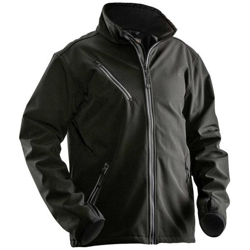 Jobman J1201-schwarz-XXL Softshell bunda vel. Oblečení: XXL černá
