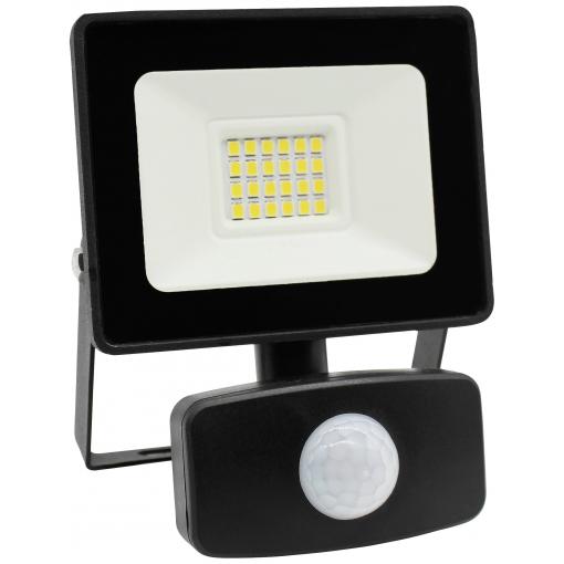 Megatron ISPOT S PIR MT68030 venkovní LED reflektor s PIR detektorem Energetická třída (EEK2021): D (A - G) 9 W neutrální bílá