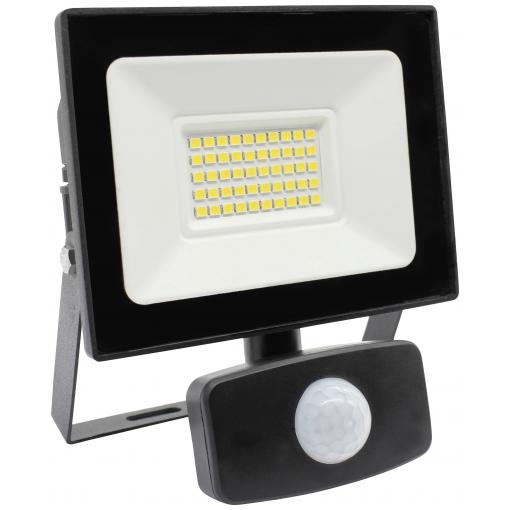 Megatron ISPOT M PIR MT68031 venkovní LED reflektor s PIR detektorem Energetická třída (EEK2021): D (A - G) 18 W neutrální bílá