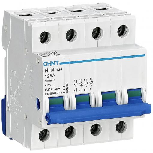 Chint 398046 hlavní vypínač modrá, bílá 4pólový 32 A 240 V, 415 V 1 ks