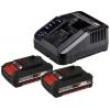 Einhell TE-CD 18/40 Li BL (2x2,0Ah) Power X-Change 4513995 aku vrtací šroubovák 18 V 2 Ah Li-Ion vč. nabíječky, vč. 2x aku