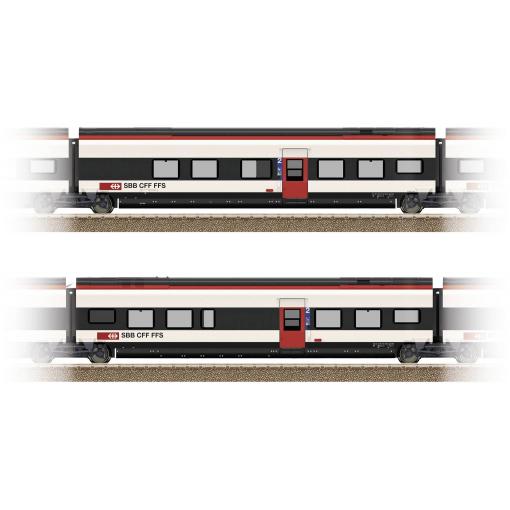 TRIX H0 23281 Doplňková sada 1 k Giruno SBB B(B11) 2. Třída a C(B10) 2. Třída