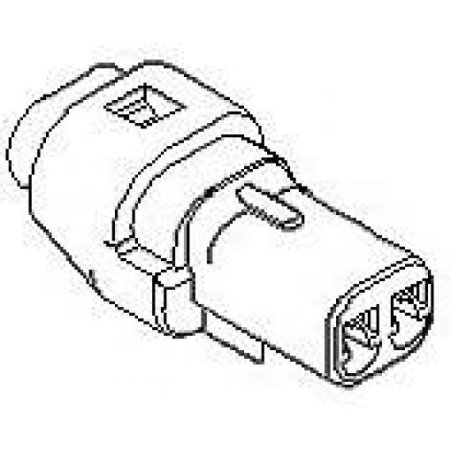 Molex zásuvkový konektor na kabel 522130211, 1 ks