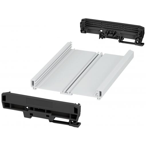 Phoenix Contact UM-PRO-KIT-B122-L180-7035 1310989 profilové pouzdro 183.8 x 142.3 x 39.45 PA šedobílá (RAL 7035), černá (RAL 9005) 1 ks