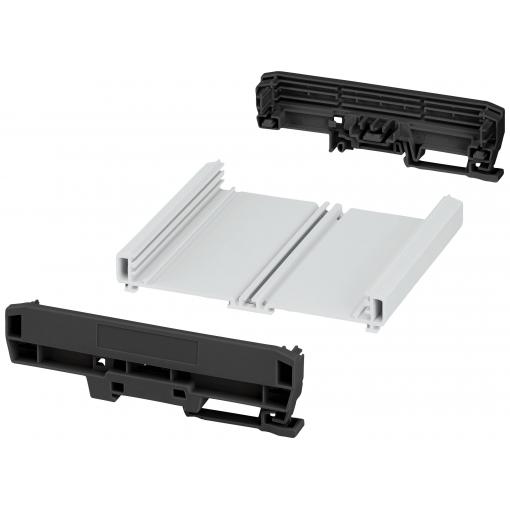 Phoenix Contact UM-PRO-KIT-B122-L120-7035 1310987 profilové pouzdro 123.8 x 142.3 x 39.45 PA šedobílá (RAL 7035), černá (RAL 9005) 1 ks