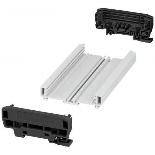 Phoenix Contact UM-PRO-KIT-B72-L150-7035 1310930 profilové pouzdro 153.8 x 92.3 x 39.45 PA šedobílá (RAL 7035), černá (RAL 9005) 1 ks