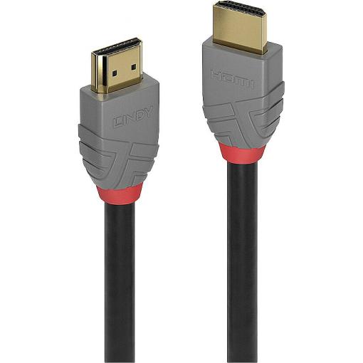 LINDY HDMI kabel Zástrčka HDMI-A, Zástrčka HDMI-A 2.00 m černá 36953 8K UHD HDMI kabel