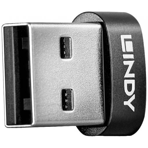 LINDY USB 2.0 adaptér [1x USB 2.0 zástrčka A - 1x USB-C® zásuvka] Lindy - USB-Adapter - USB (M) zu 24 pin USB-C (W)
