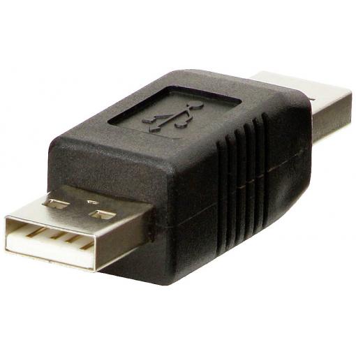 LINDY USB 2.0 adaptér [1x USB 2.0 zástrčka A - 1x USB 2.0 zástrčka A] Lindy - Gender Changer USB - USB (M) zu USB (M)