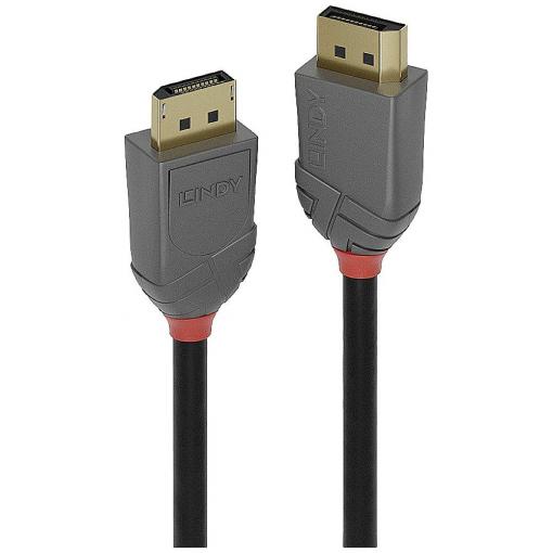 LINDY DisplayPort kabel Konektor DisplayPort, Konektor DisplayPort 10.00 m černá 36486 USB kabel