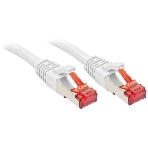 LINDY 47799 RJ45 síťové kabely, propojovací kabely CAT 6 S/FTP 15.00 m bílá s ochranou 1 ks