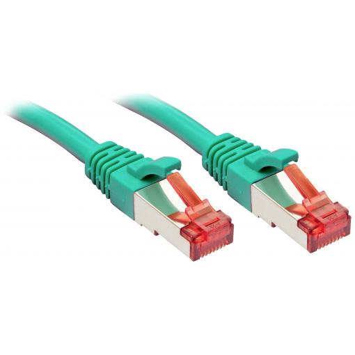 LINDY 47756 RJ45 síťové kabely, propojovací kabely CAT 6 S/FTP 30.00 m zelená kroucené páry 1 ks