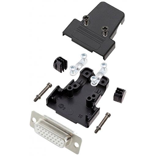 Telegärtner 100023682 100023682 BNC adaptér BNC zástrčka - cinch zásuvka 0 mm 1 ks