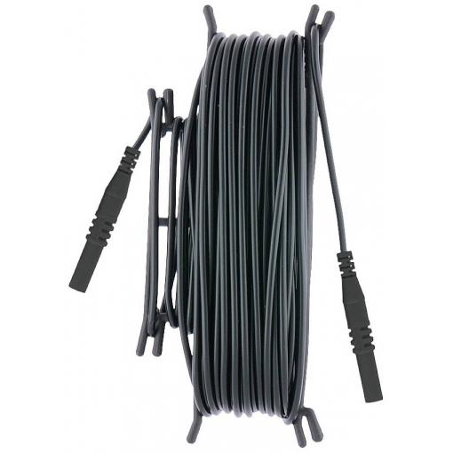 Metrel A 1621 bezpečnostní měřicí kabely banánková zástrčka 4 mm banánková zástrčka 4 mm 20 m černá 1 ks