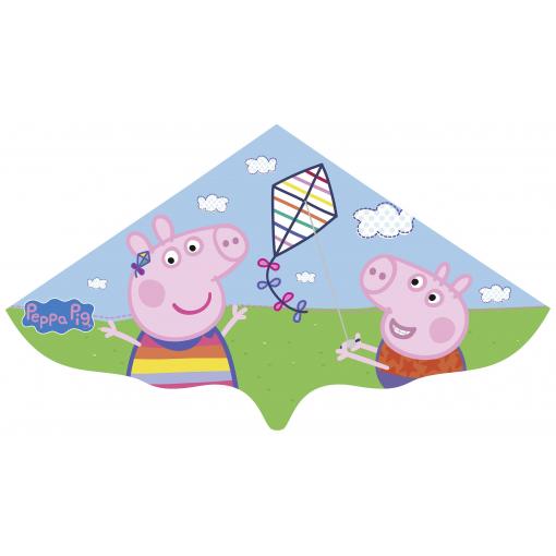 Günther Flugspiele drak Peppa Pig Rozpětí 1150 mm Vhodnost pro sílu větru 5 - 8 bft