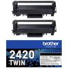 Brother náplň do tiskárny TN-2420TWIN TN2420TWIN originál černá 3000 Seiten